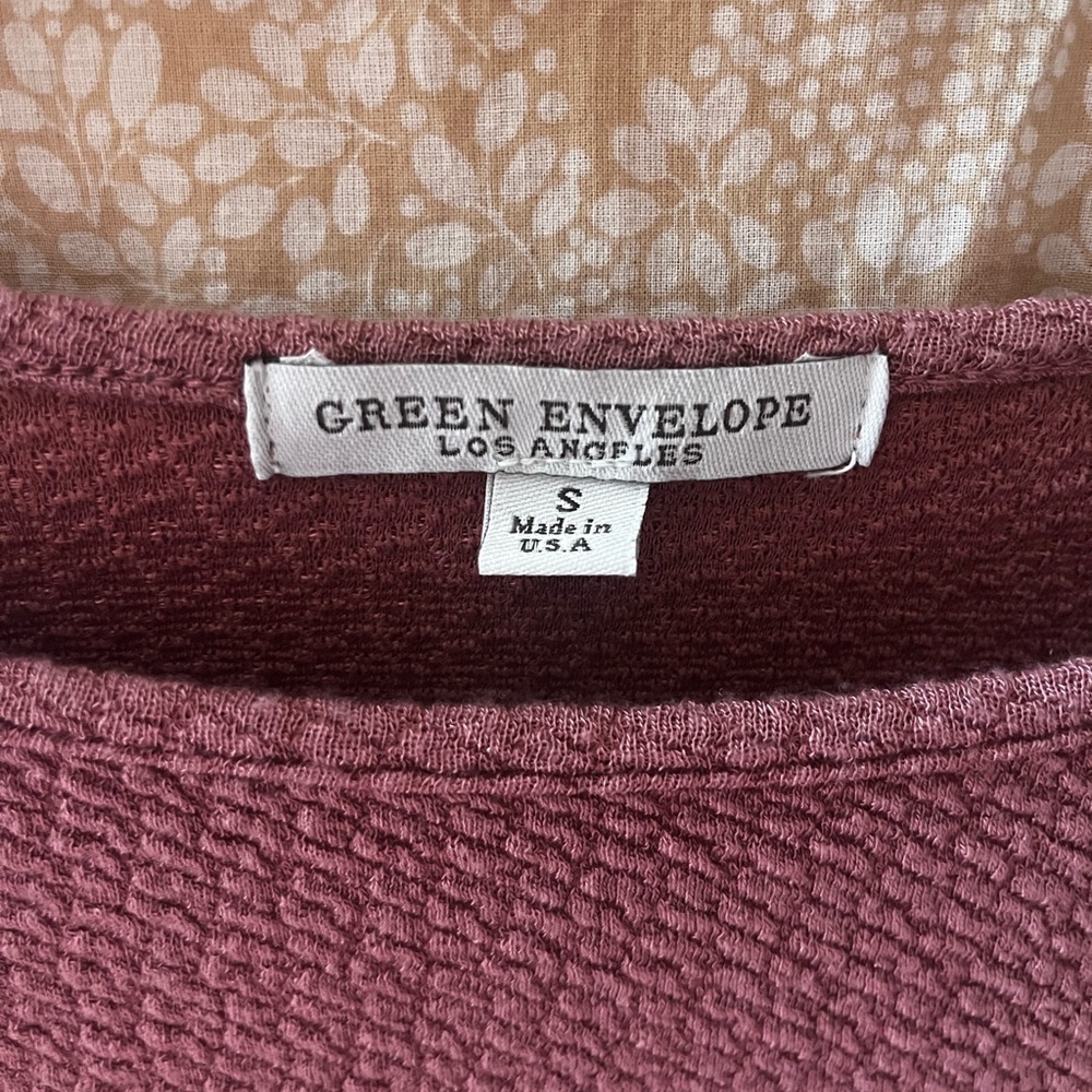 Green Envelope Women’s Shirt - Picture 2 of 3